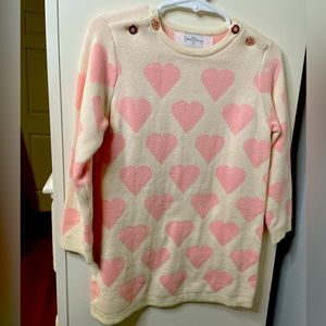 SweetHoney heart sweater dress